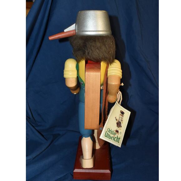 Christian Ulbricht Nutcracker Johnny Appleseed (READ/SEE PHOTOS) Germany Wooden - Picture 6 of 12